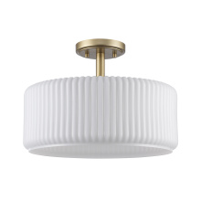 True Light Co. 16234 AG GLOSSY OPAL - Celine Semi-Flush Mount